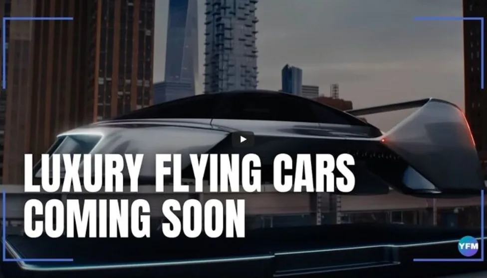 Luxury Flying Cars Coming Soon