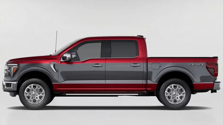 Ford Hopes Retro Two-Tone Paint For 2027 F-150 Will Lure More Buyers Into 7-Year Loans