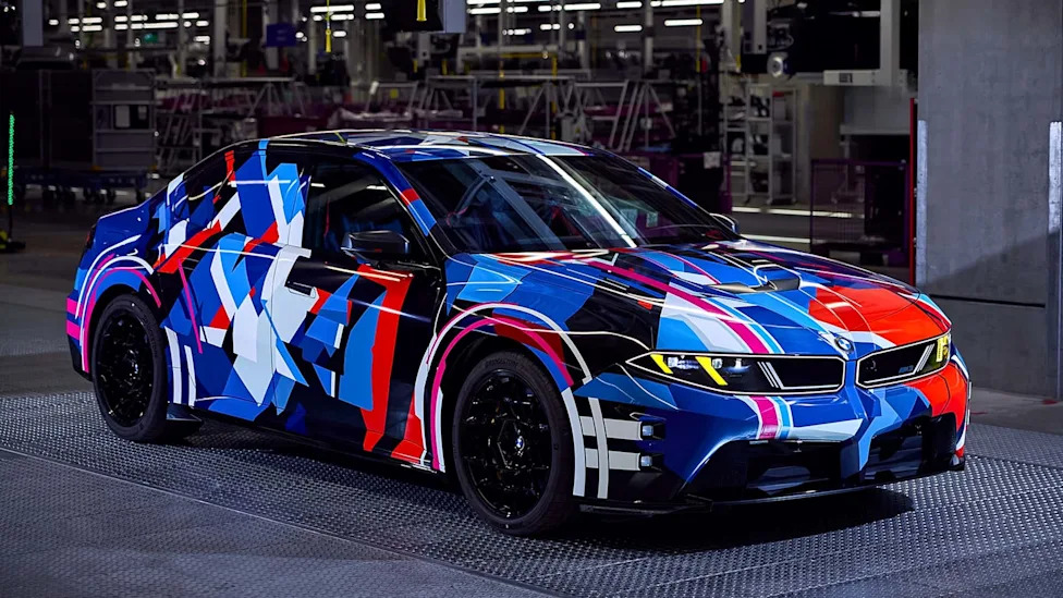 The BMW M3 EV Is Almost Done Hiding