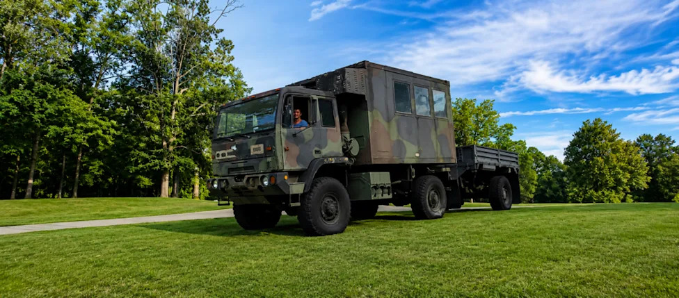 YouTuber Revived a $13,000 553-Mile Military Truck That Sat for 13 Years