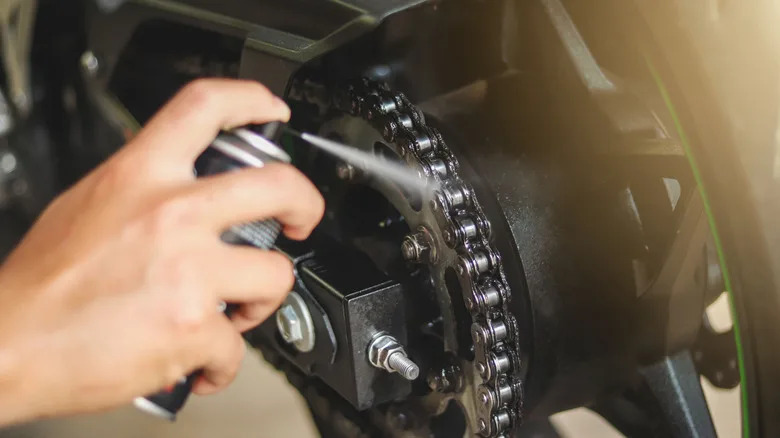 How To Properly Clean And Lubricate Your Motorcycle Chain