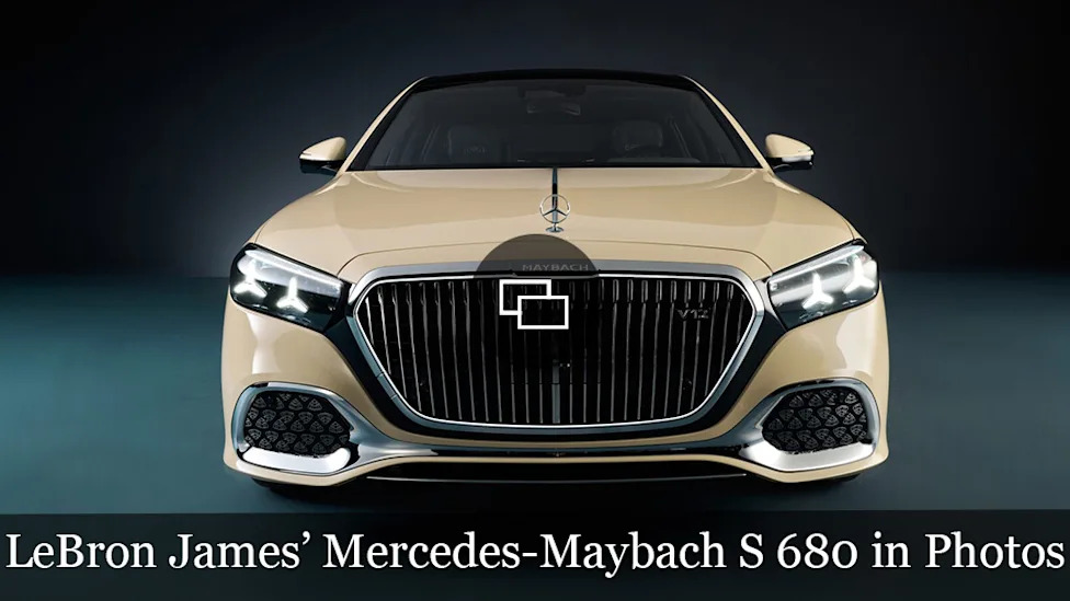 A LeBron James-Designed Mercedes-Maybach S680 Is Heading to Auction