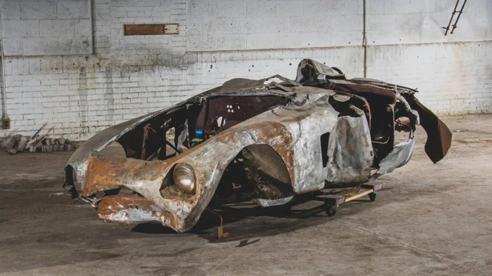 This Completely Destroyed Ferrari Sold For 1.8M: Here's Why