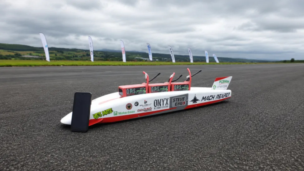 RC Car Becomes First To Hit 250 MPH After Wild Runway Record Attempt