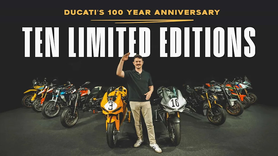 Ducati Celebrates Its 100th Anniversary With 10 Limited-Edition Ultra-Special Models, And Here They Are