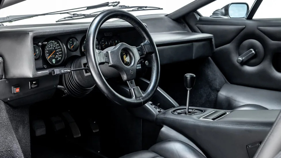 $700,000 Restoration, 455 HP: This Carbureted 1985 Lamborghini Countach Heads to Monterey