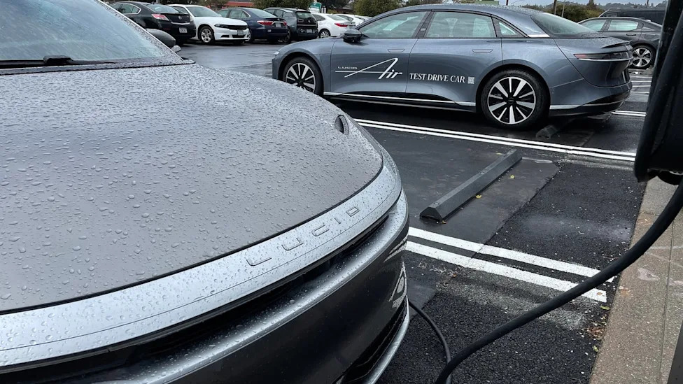 Lucid recalls 27,185 Air sedans over fire risk