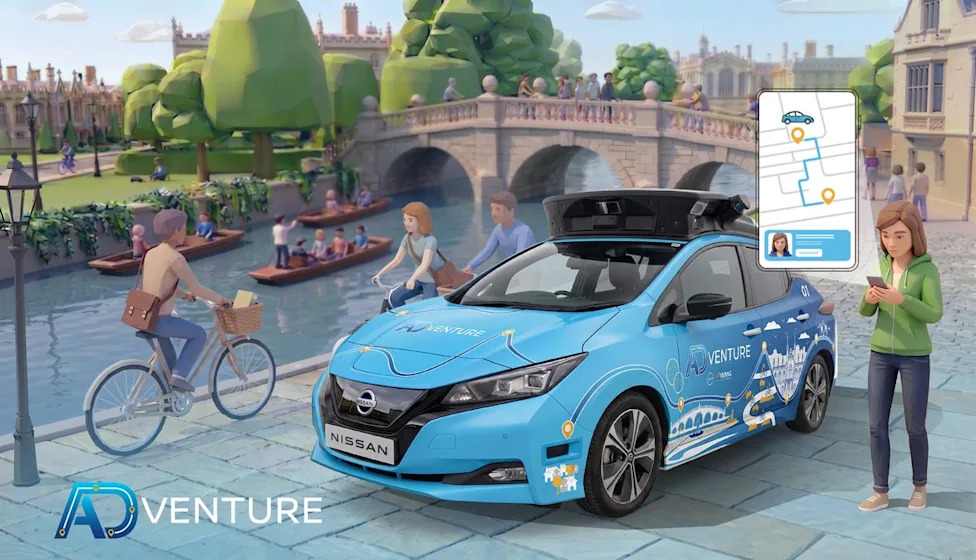 Nissan, Nissan to lead UK autonomous drive research project
