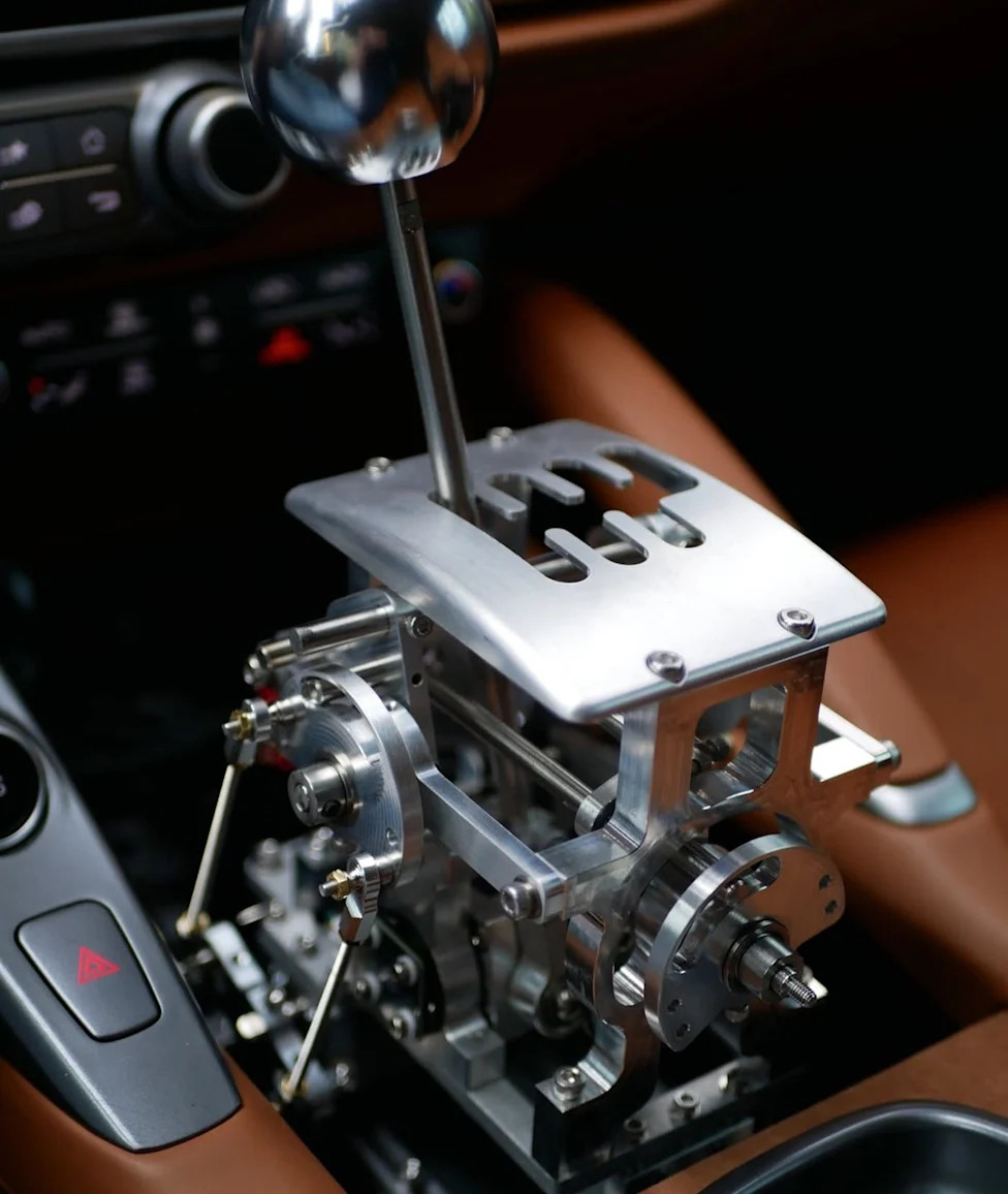 Gated Shifter Mod Brings Faux Manual Fun to Modern Ferraris, Coming to Lambos and C8 Corvettes Soon
