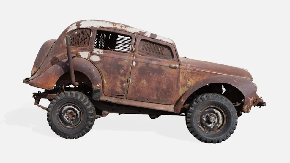 Own a ‘Mad Max’ Movie Car Extra by Out-Bidding Everyone for This Ratty 1948 Buggy