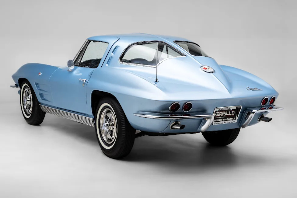 1963 Chevrolet Corvette Split-Window Coupe Crosses the Block at Saratoga Motorcar Auction
