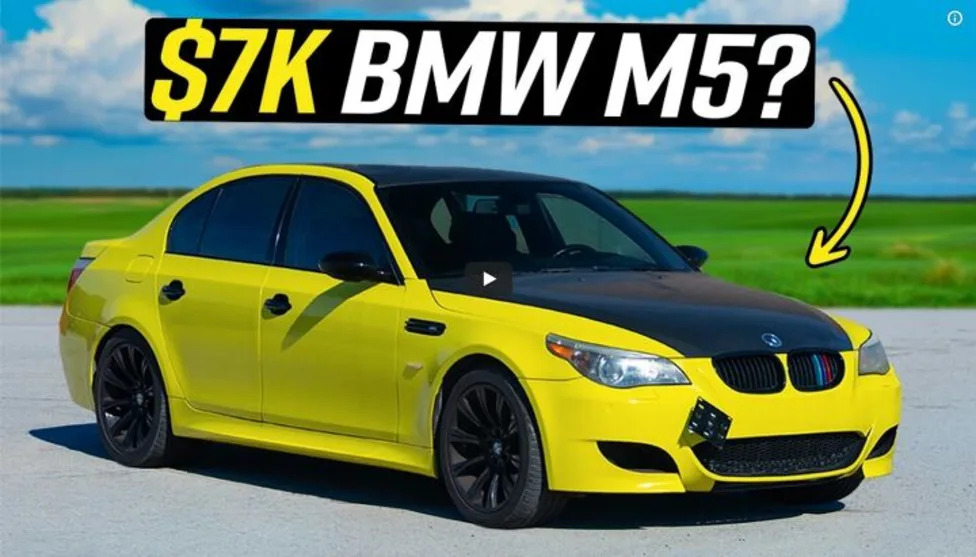 BMW, BMW M5, Hidden Gem or Total Nightmare? Super Cheap V10 BMW M5