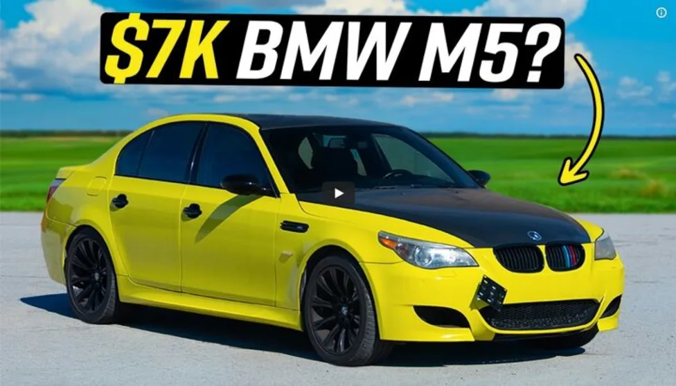 Hidden Gem or Total Nightmare? Super Cheap V10 BMW M5
