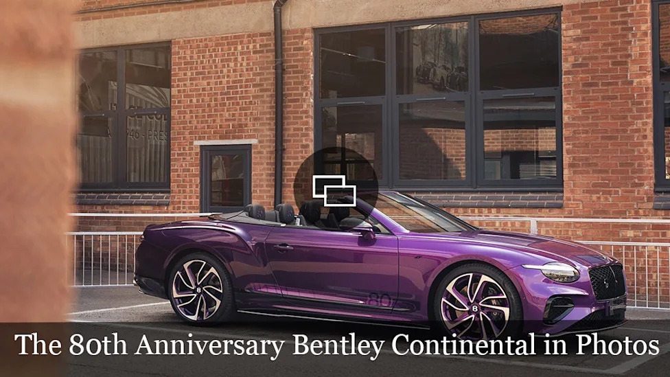 Bentley Just Unveiled a Gorgeous One-of-a-Kind Continental GTC
