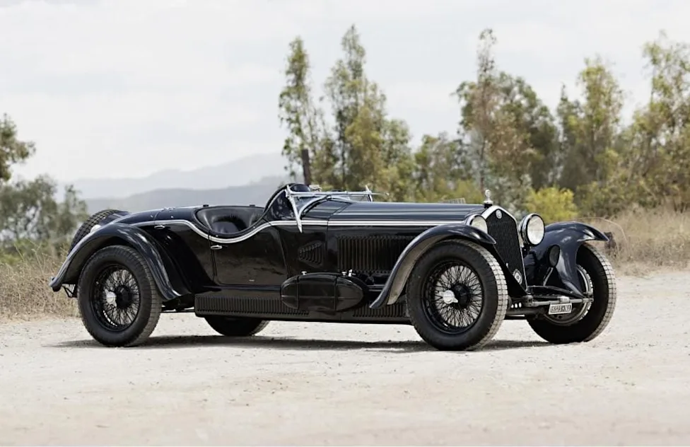 This 1932 Alfa Romeo 8C 2300 Lungo Spider Is Heading to Gooding's Pebble Beach Sale