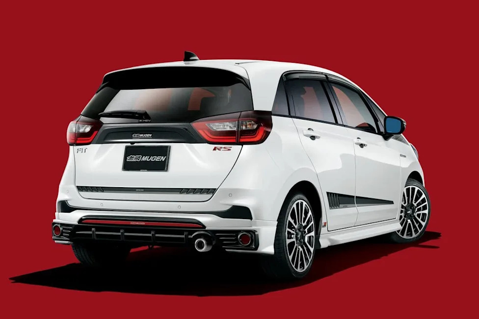 Mugen Gave The Tiny Honda Fit A Civic Type R Chassis Trick