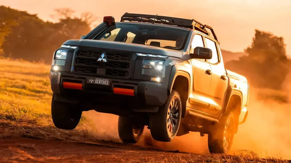 All-New Mitsubishi Triton Comes With A Shovel And Steel Roof Rack... But We Can't Buy It