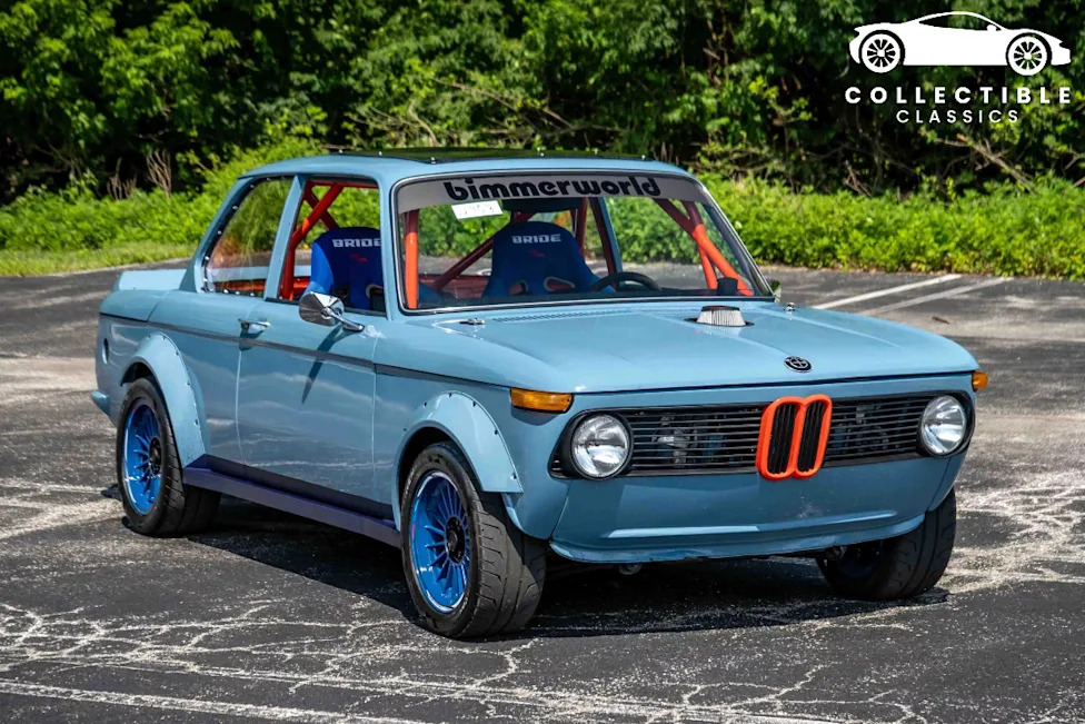 BMW 2002, This Track-Ready 1976 BMW 2002 Is a Blue-Blooded Giant Killer Worth Chasing