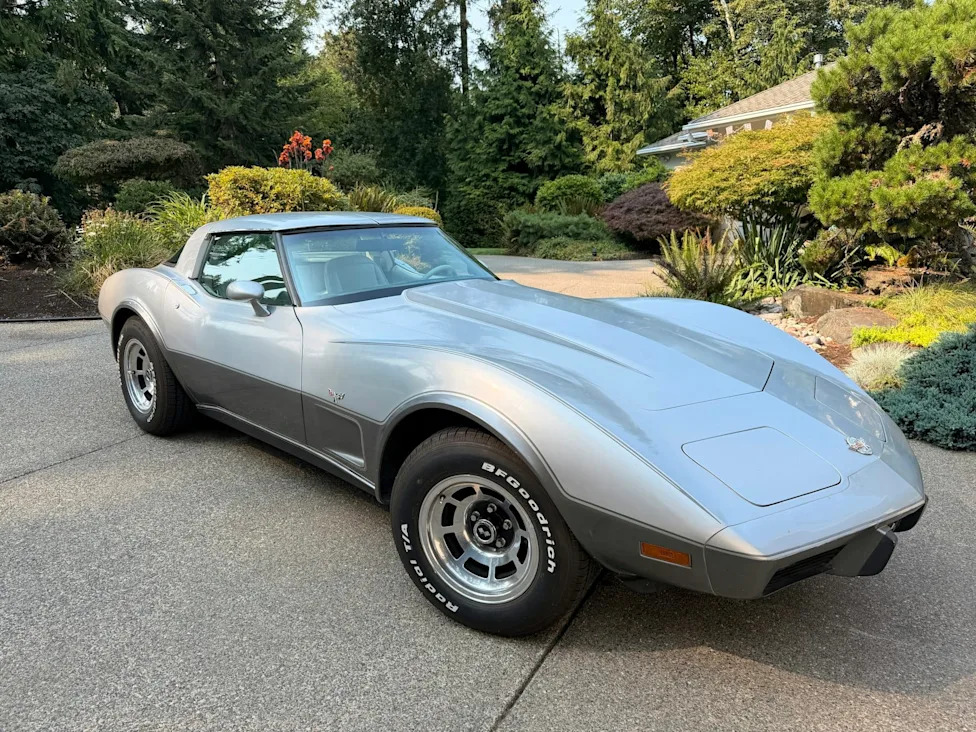 46-Years-Owned 1978 Corvette Silver Anniversary Edition Is A No-Reserve Bargain