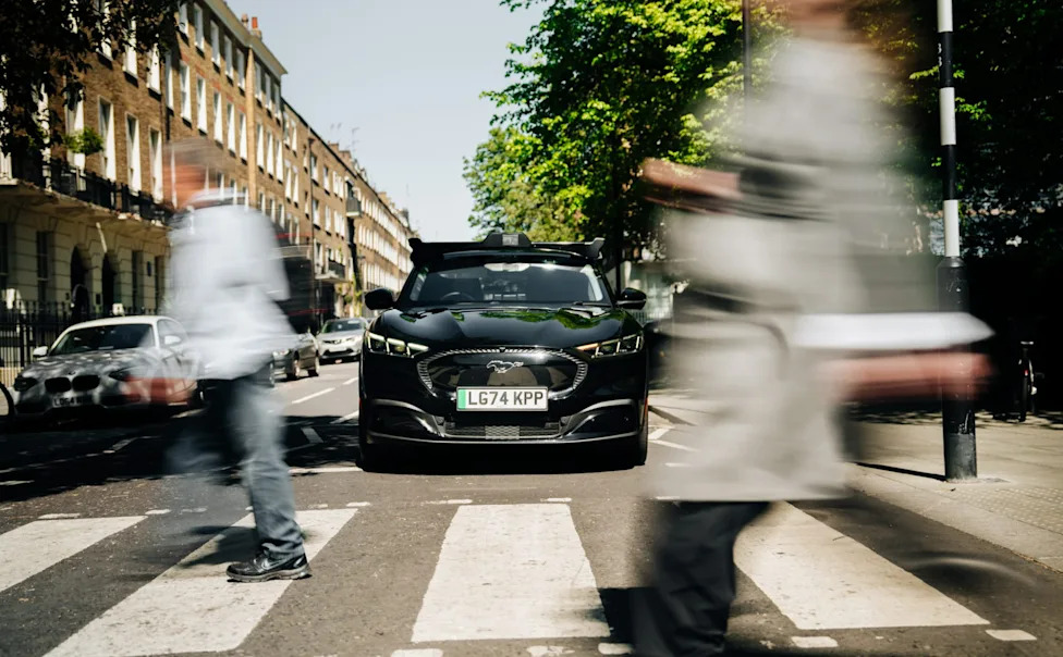 Ford, Ford Mustang Mach-E, Ford Mustang, Ford Mustang Mach-E Goes Autonomous as Uber and Wayve Launch London Service
