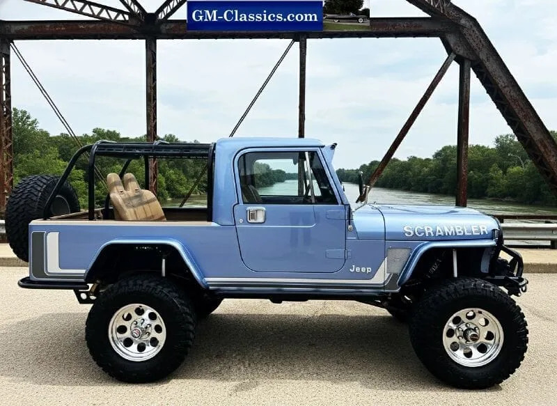 LS-Powered 1981 Jeep CJ-8 Scrambler With 960 Miles Asks $139,000