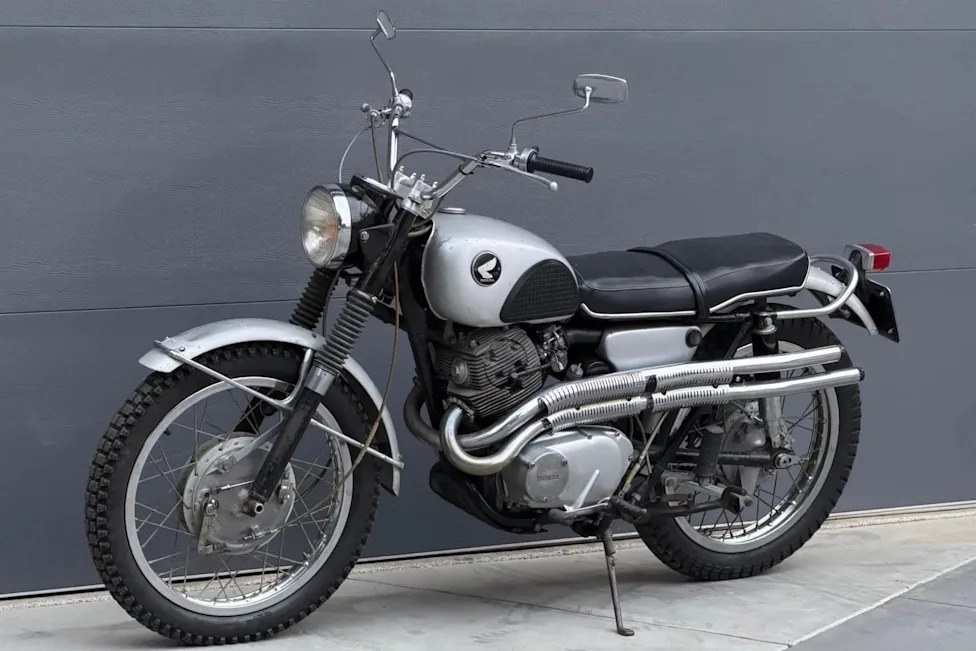 Honda, An Elvis-Delivered 1964 Honda Scrambler Missed Its Reserve. The Market Made the Right Call.