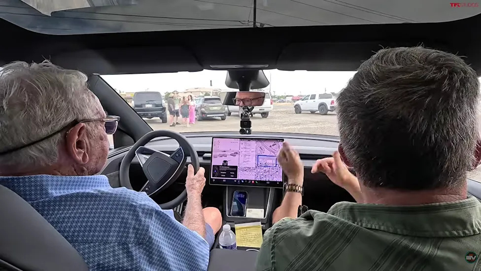98-Year-Old Says Mustangs Ain't Got A Chance Against His Tesla Model Y