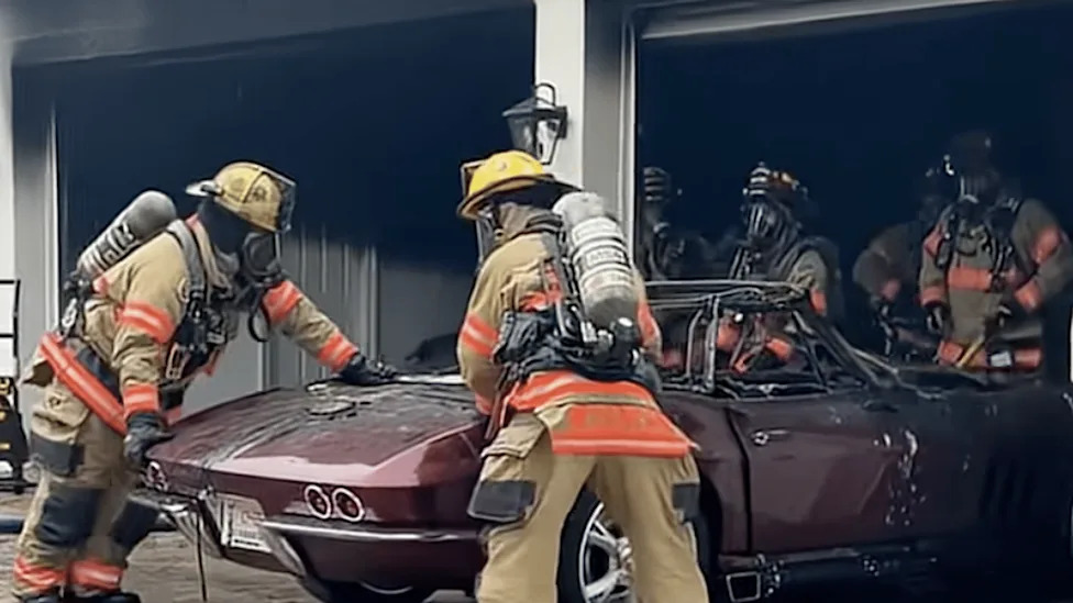 Antique Corvette Suspected in Bonita Springs Garage Blaze: What Classic Owners Should Know