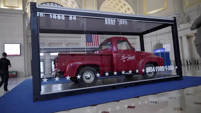 Ford, Ford rolls into nation’s capital with historic car showcase celebrating America’s 250th