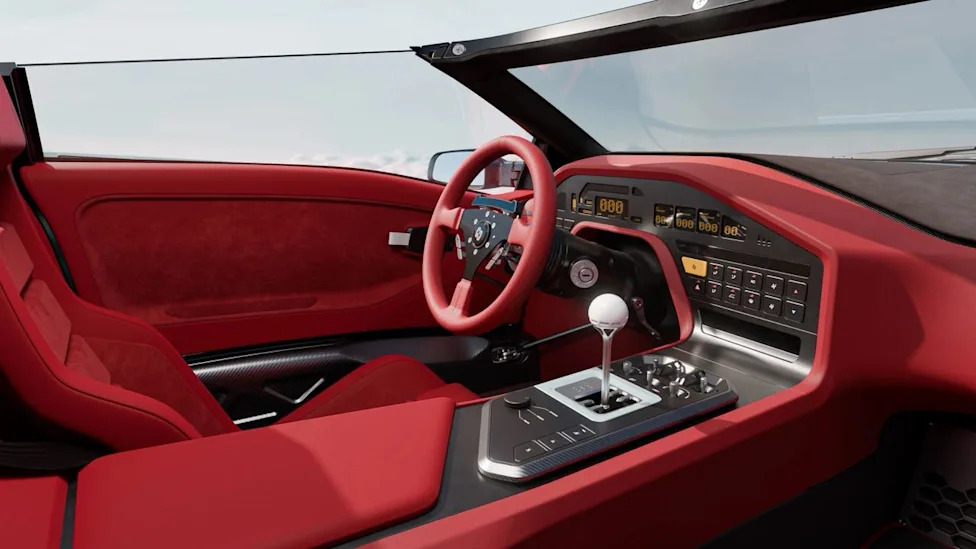 Eccentrica’s New V12 Roadster Makes the Diablo Restomod a Roofless Beauty