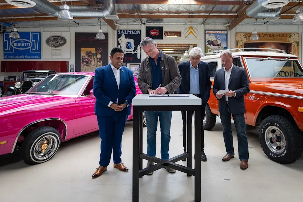 ‘Leno’s Law’ Is Official: California Governor Gavin Newsom Signs Classic Car Smog Exemption Into Law