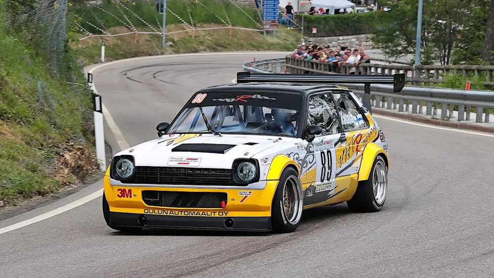 The Custom 10,000-RPM V8 in This Toyota Starlet Is Just Plain Ridiculous