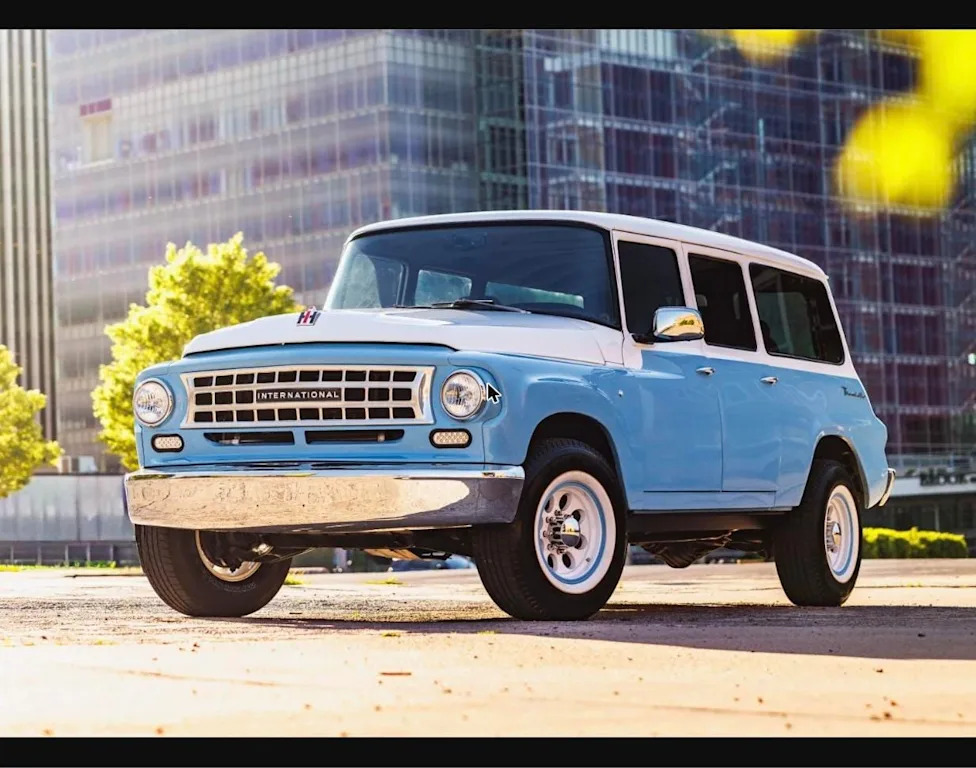 This Restomod 1964 International Travelall Hides A Turbo-Diesel Suburban Underneath