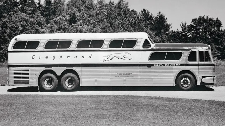 A '54 Greyhound Scenicruiser Bus Is On The Auction Block, And It's No. 001