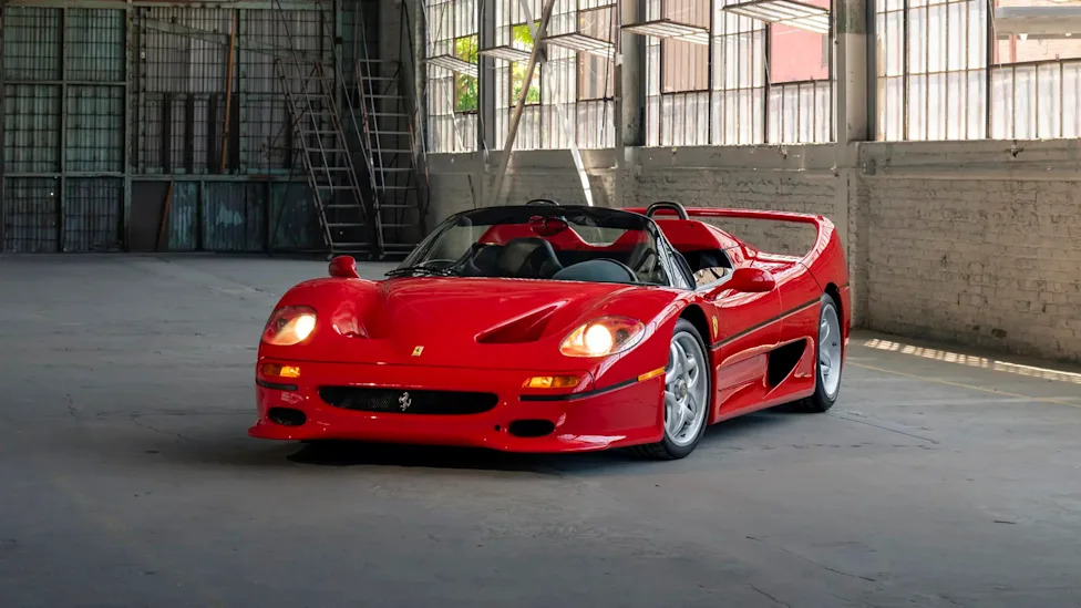 Ferrari, Ferrari F50, This Ferrari F50 Was Mike Tyson's for Less Than a Year. Now It's Selling With No Reserve