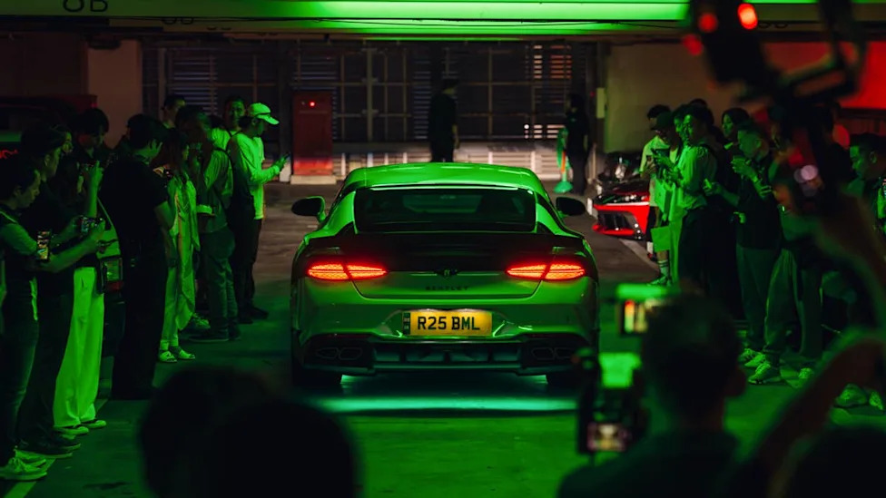 Bentley's New Continental GT Inspired By Japan's Bullet Train
