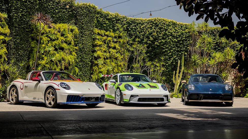 Porsche Builds Three One-Off 911s Channeling 'Toy Story' Heroes Buzz, Woody, And Jessie