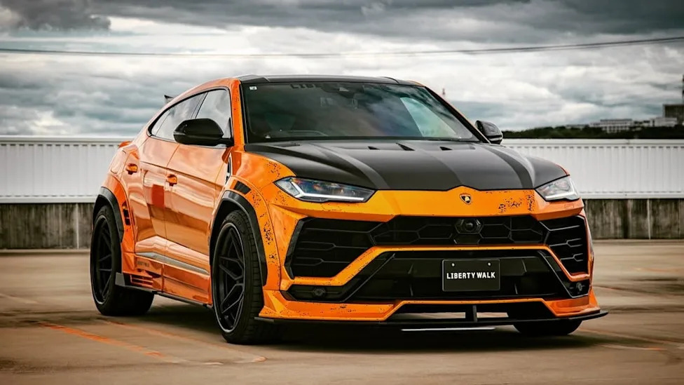 Lamborghini, This Orange Liberty Walk Urus Is What Happens When Japan Gets Bored With a Lamborghini