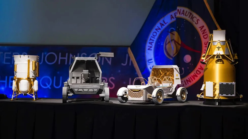 NASA Astronauts Will Drive These New Electric Rovers On The Moon