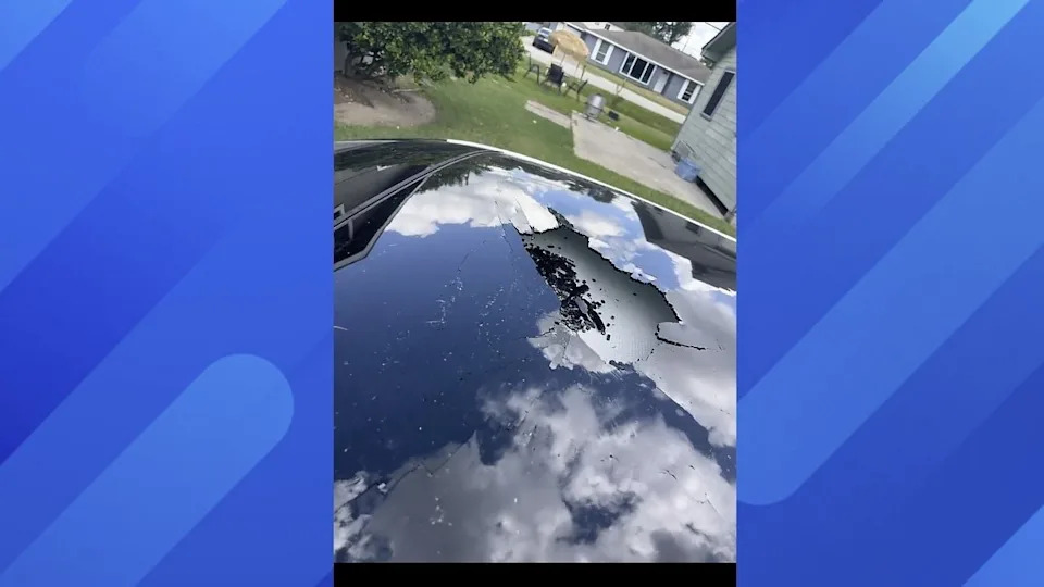 Volkswagen Sunroof Explodes While Woman Drives Down the Highway