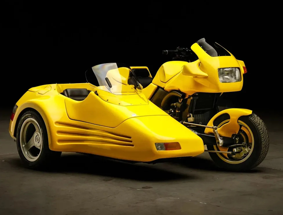 Ultra-Rare 1999 GG Duetto Sidecar Motorcycle Emerges for Sale in California
