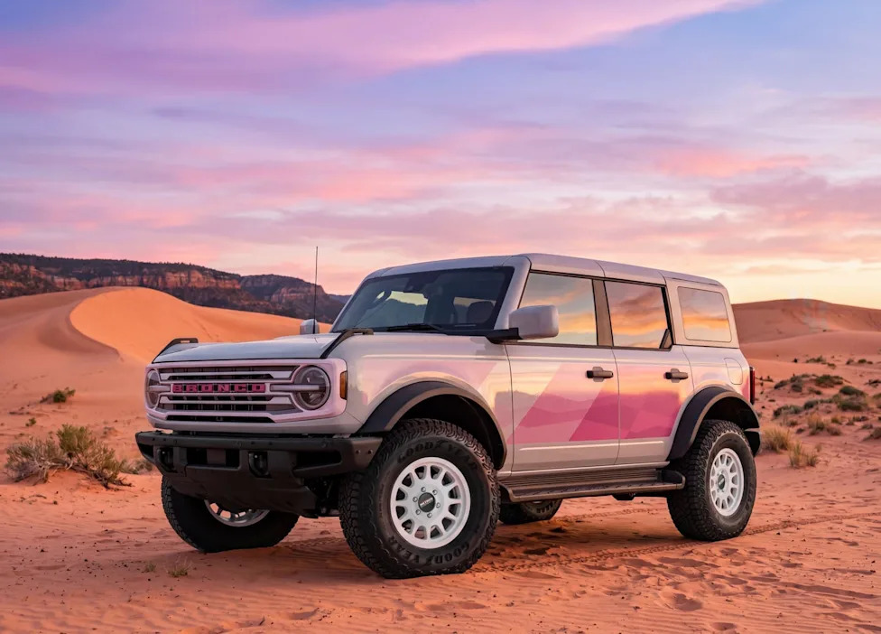 Ford Bronco Desert Rising Edition Is Very Pink, Very Utah-Inspired, and Limited to 1000 Units