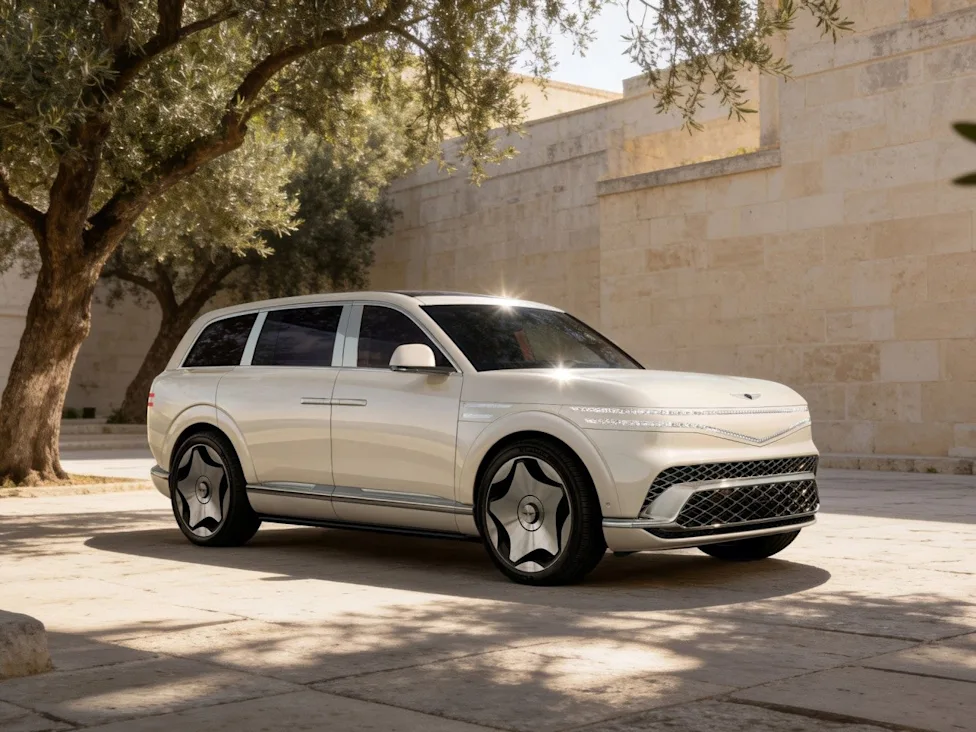 Hyundai unveils new battery-powered GV90 luxury SUV