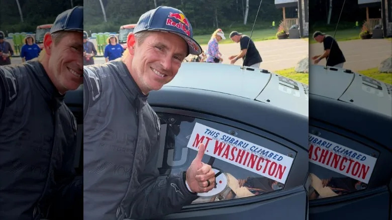 Watch Scott Speed Set A New Record Run Up Mount Washington In Subaru's Project Midnight WRX