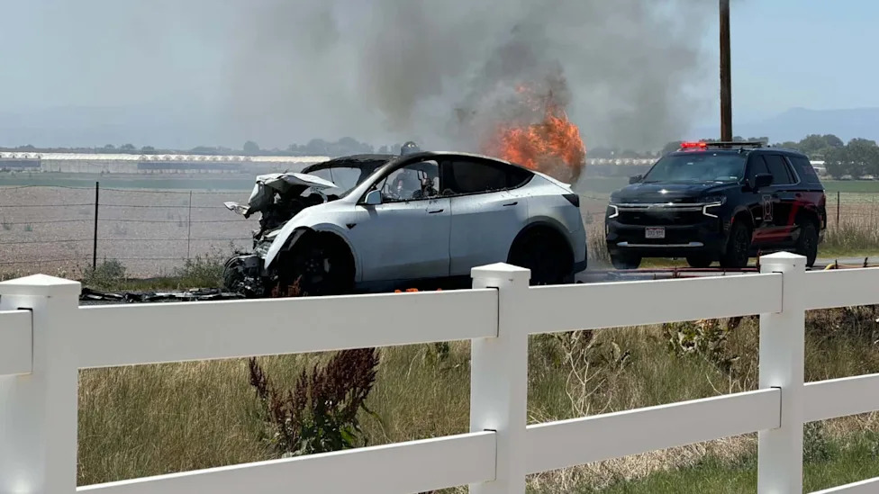 Woman Credits Model Y With Saving Her Life After Head-On Crash