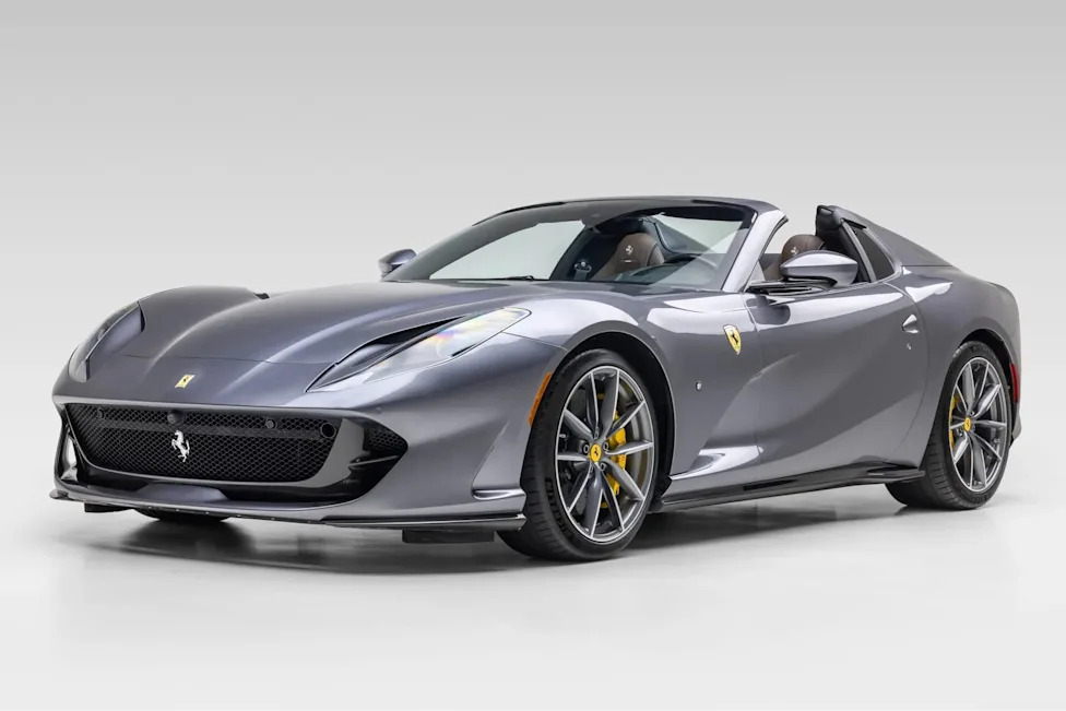 No Reserve: 2021 Ferrari 812 GTS Headed to Bring a Trailer Auction