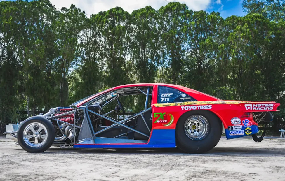 Record-Setting AEM Honda Civic Drag Car Resurfaces at Auction After Years in Police Custody