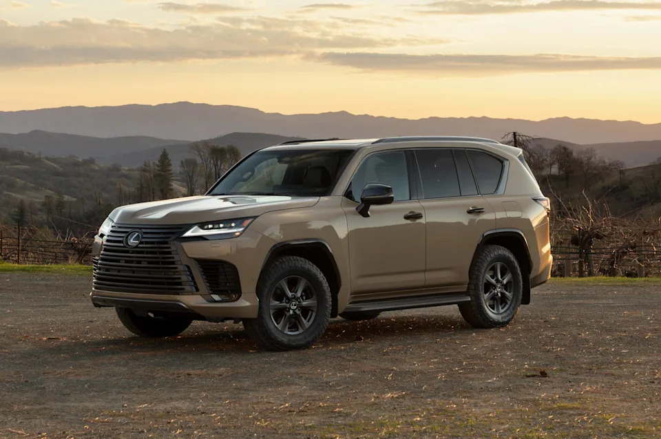 Lexus LX Gets Sharper Steering, Suspension Tweaks, and F Sport