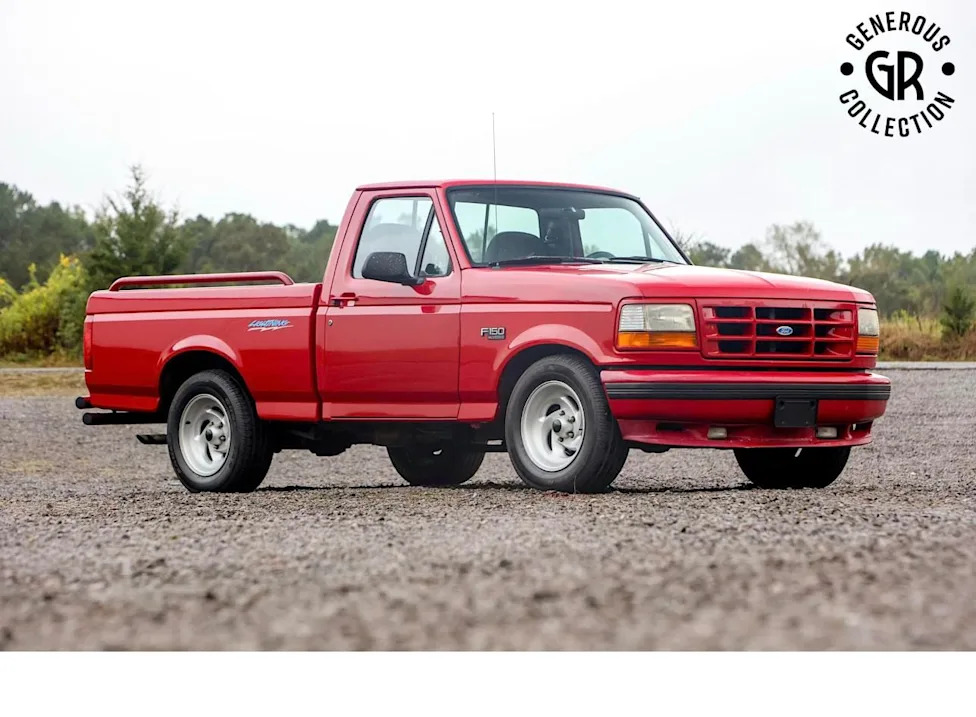 This No-Reserve 1994 Ford F-150 SVT Lightning Is Bidding Below Hagerty's Own Price Guide
