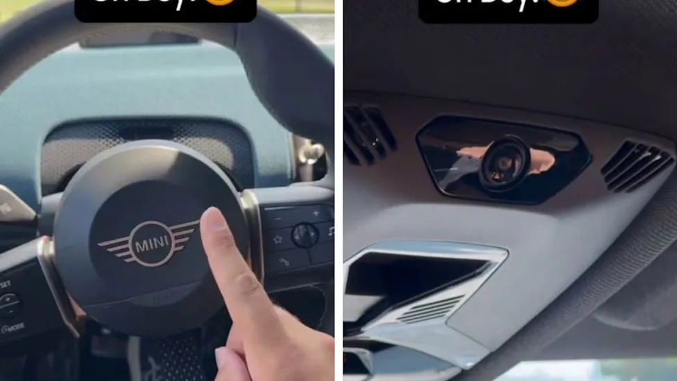MINI, Car Reviewer Notices Interior Camera in 2027 Mini Cooper — X Debate Follows Over Surveillance and a Federal Mandate